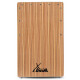 XDrum Cajon El Bajo Bass Port Walnut/Zebra Set incl. Cajonschool & Tas