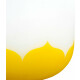 Cuenco de Cristal Sela SECLU12E Lotus 12" Nota E (432 Hz) Amarillo