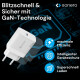 Sonero 30W USB-C Power Adapter GaN PD Caricatore Bianco