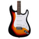 Rocktile Sphere Classic Electric Guitar Sunburst Set