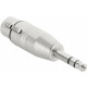 Adaptateur Pronomic AD-JSXF Jack Stéréo 6,3mm mâle / XLR femelle