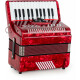 Accordéon Basse 48 Classic Cantabile « Secondo V » Set Rouge