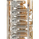 Miraphone F-Tuba 481 Elektra Laiton/Laiton Doré 6 Pistons