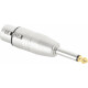 Pronomic AD-JMXF Adapter 6,3mm Mono-Klink male / XLR female