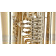 Miraphone Tuba Sib Modèle 91 Laiton Doré