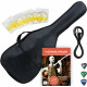 Rocktile Pro L-200BK Deluxe Chitarra Elettrica Black Set