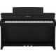 Yamaha CLP-845 B Digitalpiano Schwarz matt Set
