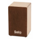 Sela SE 162 Primera Cajon Brown Set incl. Cajon Gigbag