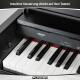 FunKey DP-1088 SM Digitalpiano Schwarz matt Set inkl. Bank, Kopfhörer und Schule