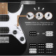 Rocktile Youngster YS-1BK 3/4 E-Gitarren Starter Set Schwarz
