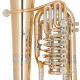 Miraphone F-Tuba 481 Elektra Laiton Doré 6 Pistons