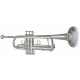 Bach Stradivarius 190S-72X Trompeta en Sib plateada