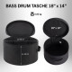XDrum Schlagzeugtasche für Bass Drum 18" x 14"