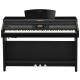 Yamaha CVP-701 PE Clavinova Digitale Piano Zwart Hoogglans Set incl. Bank + Koptelefoon + Pianoschool