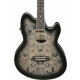 Ibanez TCY10PA-CBS Chitarra Acustica Trasparente Brown Black Burst High Gloss