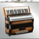 Alpenklang Pro Accordeon IV 96 CM Olijf