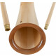 Lechgold Alphorn Solist F 360 cm 3 parties Zirbe