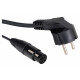 Pronomic Stage EUPPX-2.5 Cavo Ibrido Euro/Powerplug/XLR Set da 2