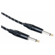 Pronomic Stage INST-3T Câble Instrument Jack 3m Textile 5x Set