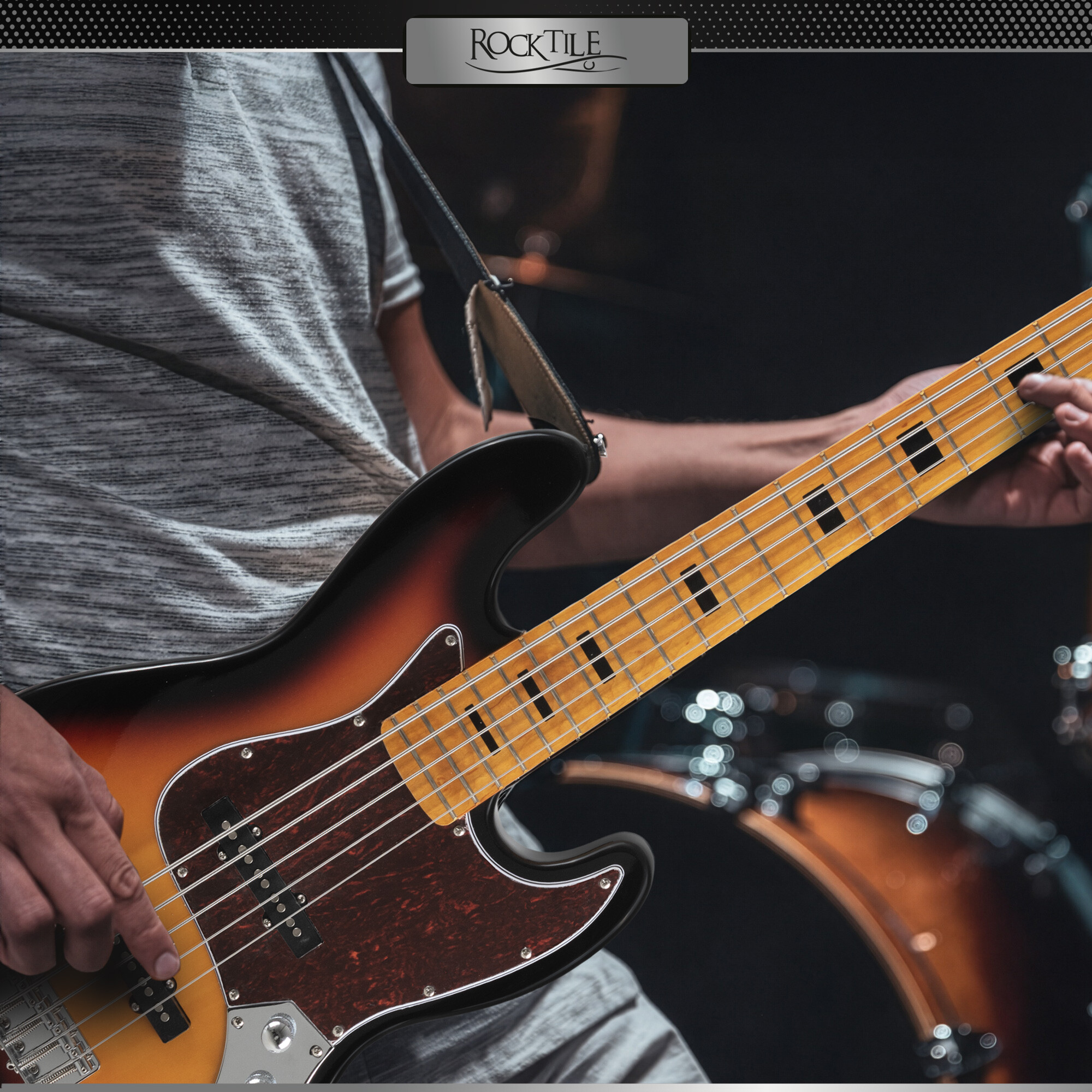 Rocktile Pro JBS50-SB E-Bass Sunburst Abbildung 4