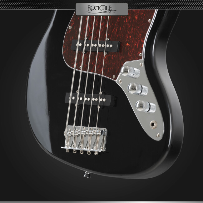 Rocktile Pro JBS50-BK E-Bass Schwarz Abbildung 6