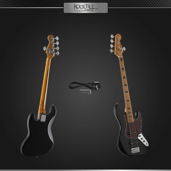 Rocktile Pro JBS50-BK E-Bass Schwarz Abbildung 7