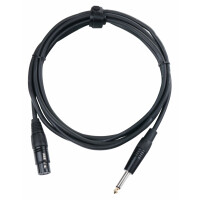 Pronomic Stage XFJ-2.5 Cavo Microfono XLR/Jack 2,5 m Nero 