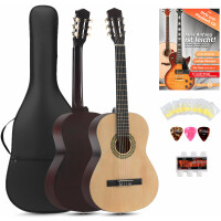 Classic Cantabile Acoustic Series AS-851 1/2 Konzertgitarre Starterset  - Retoure (Zustand: sehr gut) 