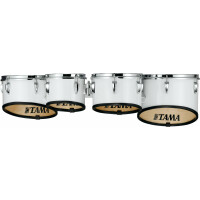 Tama R8023TK-SGW Starlight Marching Quad Tenor Drums Sugar White 