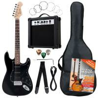 Rocktile Banger's Power Pack E-Gitarren Set, 8-teilig Black  - Retoure (Zustand: gut) 