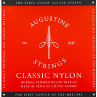 Augustine Gitarrensaiten Satz Medium Tension rot 