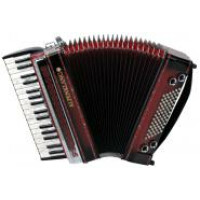 Alpenklang Pro Akkordeon III 72 MH Shadow Red 