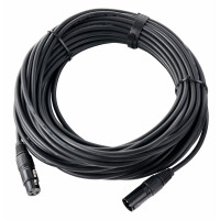 Pronomic Stage XFXM-20 Microfoonkabel XLR 20 m Zwart 