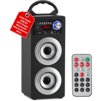 McGrey BS-20 Beachside Bluetooth Lautsprecher Silber 