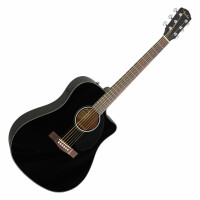 Fender CD-60SCE Westerngitarre Black 