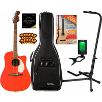 Fender California Standard Redondo CE Fiesta Red Startersset 