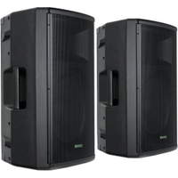 Pronomic E-215 MA Caja Activa 15" Set Estéreo de 500 Vatios 