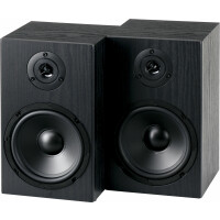 McGrey BSS-265 BK 6,5" HiFi Regallautsprecher Paar Schwarz 2x 40W RMS  - Retoure (Zustand: sehr gut) 