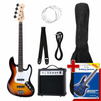 Rocktile Groover's Pack JB E-Bass Sunburst  - Retoure (Zustand: wie neu) 
