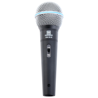 Pronomic DM-58-B Microphone Vocal avec Interrupteur 