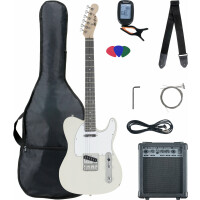 McGrey Rockit E-Gitarre TL-Style Komplettset Antique White  - Retoure (Zustand: gut) 