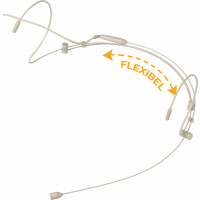 Pronomic HS-31 EA Headset Mikrofon Beige  - Retoure (Zustand: sehr gut) 