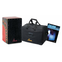 XDrum Design Series Cajon "Flower" Set incl. Tas + School 