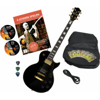 Rocktile Pro L-200BK Deluxe Guitare Électrique Black Set 