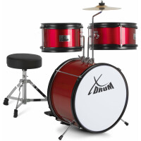 Batería XDrum Junior KIDS Incl. Escuela Roja 