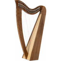 Classic Cantabile H-19 WN Keltische Harfe 19 Saiten  - Retoure (Zustand: sehr gut) 