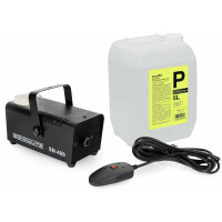 Set de Máquina de Humo Showlite SN-400 con 5l de Fluido 