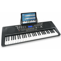 McGrey LK-6150 61 Tasten Keyboard mit Leuchttasten und MP3-Player  - Retoure (Zustand: gut) 