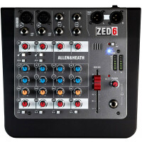 Allen & Heath ZED-6 Analoge Mixer 