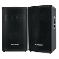 McGrey SL-12/3 Partykelder/DJ-Box 600W Paar 2x 600W 